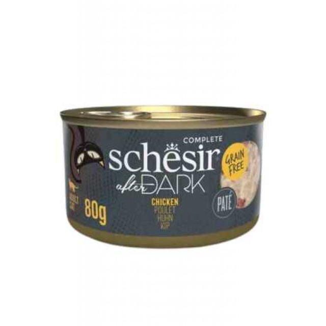 Schesir After Dark Tavuklu Yetişkin Kedi Konservesi 80gr