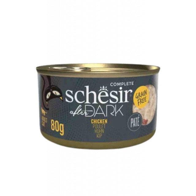 Schesir After Dark Tavuklu Yetişkin Kedi Konservesi 80gr