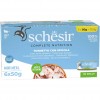 Schesir Multipack Ton Balığı İle Levrekli Jöle İçinde Kedi Konservesi 6x50 Gr
