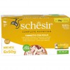Schesir Multipack Ton Balığı İle Tavuklu Jöle İçinde Kedi Konservesi 6x50 Gr