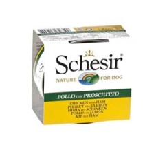 Schesir Tavuk Fileto & Domuz Etli Köpek Konservesi 150gr