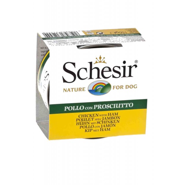 Schesir Tavuk Fileto & Domuz Köpek Konservesi 150gr