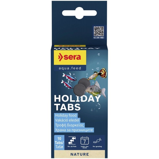 Sera Holiday Balık Tatil Yemi 10 Tablet