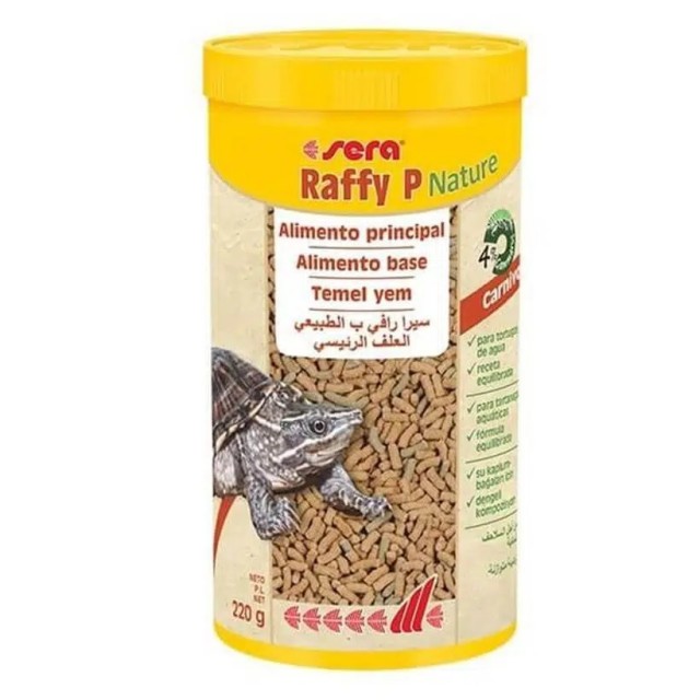 Sera Raffy P Kaplumbağa ve Sürüngen Yemi 1000 ML