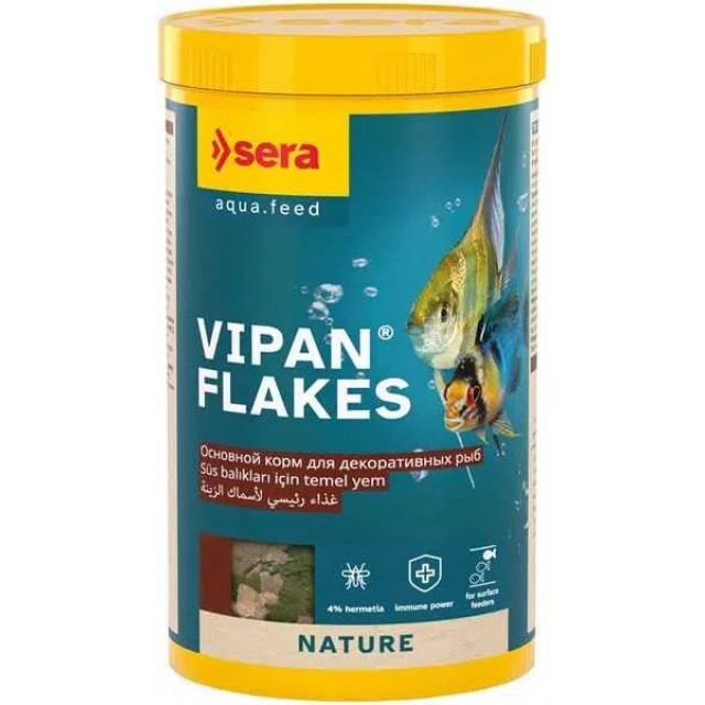 Sera Vipan Nature Pul Balık Yemi 100 ML 22gr