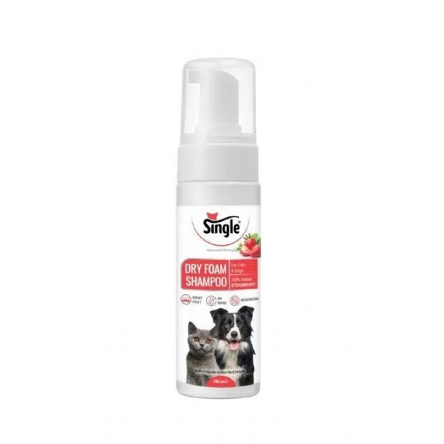 SINGLE KÖPÜK ŞAMPUAN ÇİLEK KOKULU 200 ML
