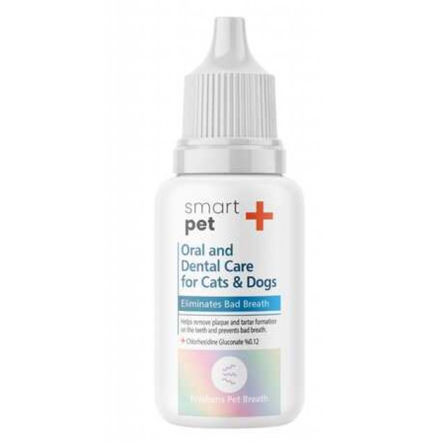SmartPet + Oral and Dental Care Kedi ve Köpekler için Ağız ve Diş Bakım Ürünü 50ml