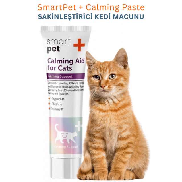 SmartPet + Calming Paste Sakinleştirici Kedi Macunu 100gr