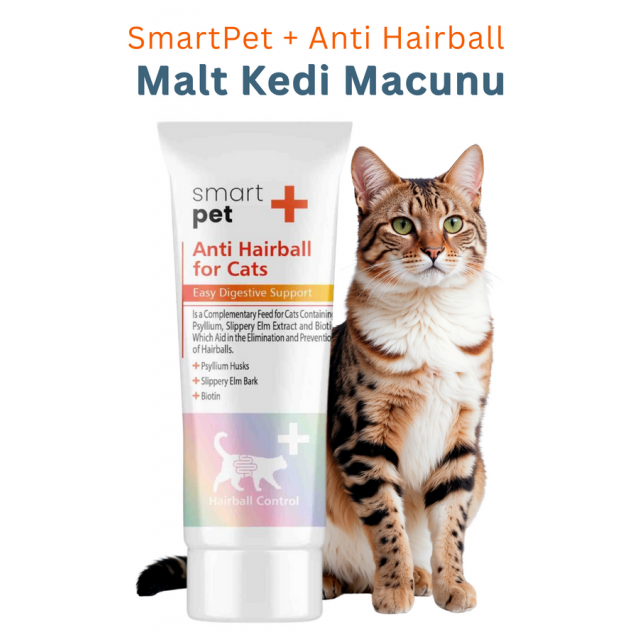 SmartPet + Anti Hairball Malt Kedi Macunu 25ml