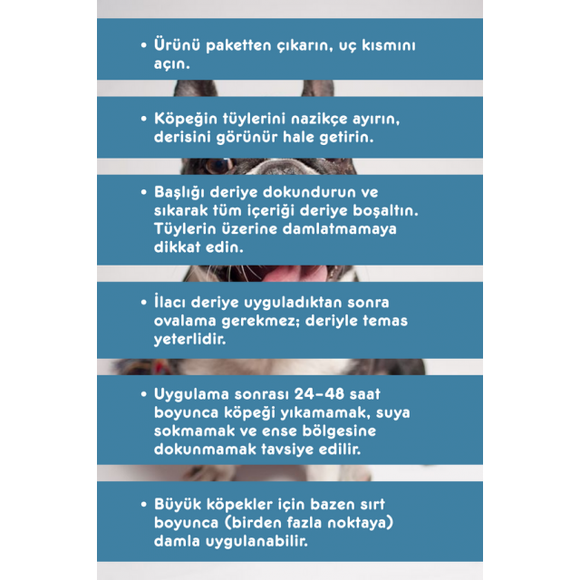 Smartpet + 1-10kg Köpekler İçin Deri Bakım Ense Damlası 3x1,5ml