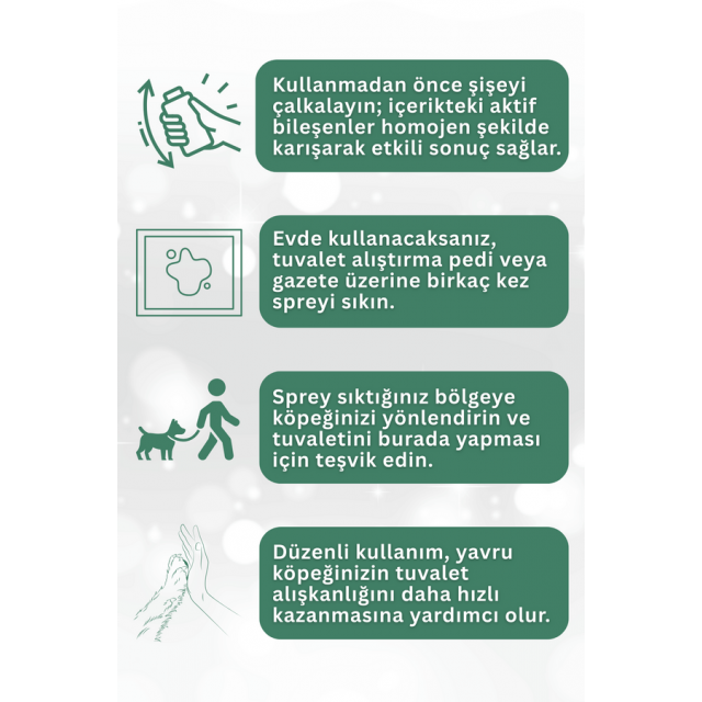 SmartPet + Yavru Köpekler için Tuvalet Eğitim Spreyi 100ml