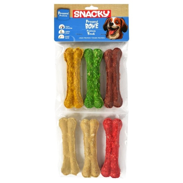 Snacky Munchy Köpek Çiğneme Kemiği 11,5 cm 6'lı