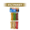 Snacky Munchy Köpek Press Kemik 11,5 cm 6'lı 5 Paket