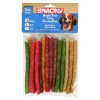 Snacky Munchy Renkli Burgu Çubuk Köpek Çiğneme Kemiği 100 gr 15'li