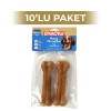 Snacky Natural Köpek Çiğneme Kemiği 13 cm 2'li 10 Paket