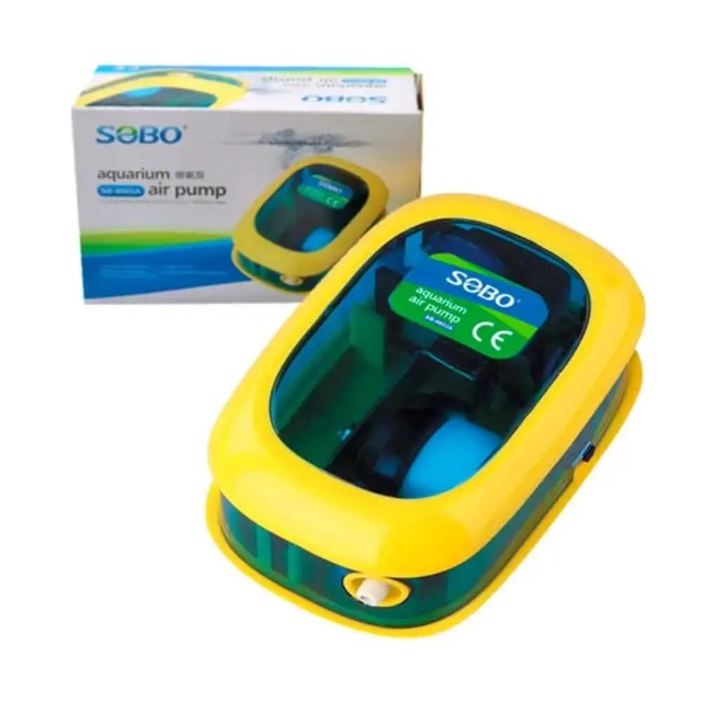 Sobo Akvaryum Hava Motoru Tek Çıkış 3,5W 4,5 Lt/Min SB-9903A