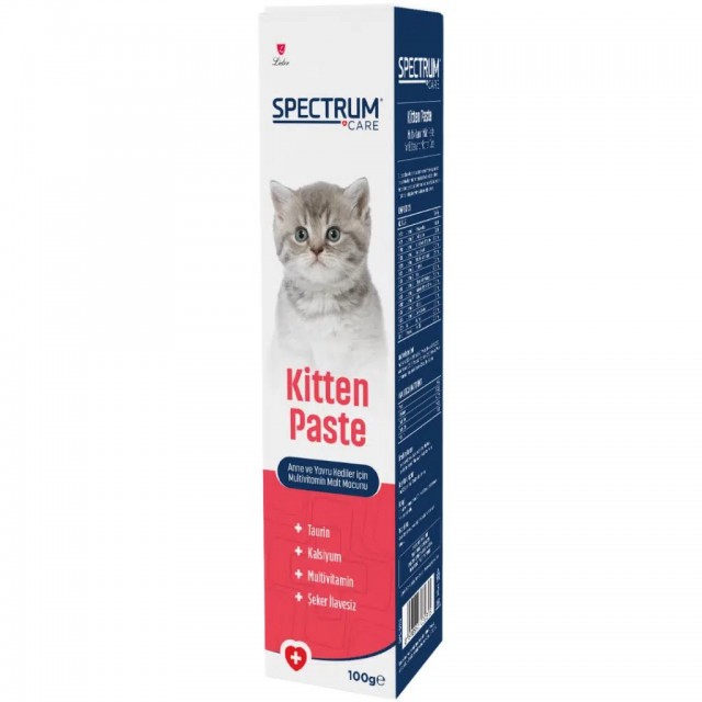 Spectrum Care Anne ve Yavru Kediler İçin Multivitamin Malt Paste 100 Gr