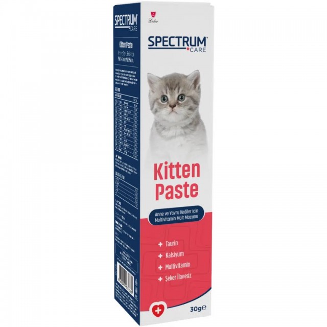 Spectrum Care Anne ve Yavru Kediler İçin Multivitamin Malt Paste 30 Gr