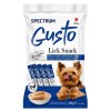 Spectrum Gusto Lick Snack Karidesli ve Deniz Taraklı Krema Köpek Ödül Maması 15 gr 4'lü