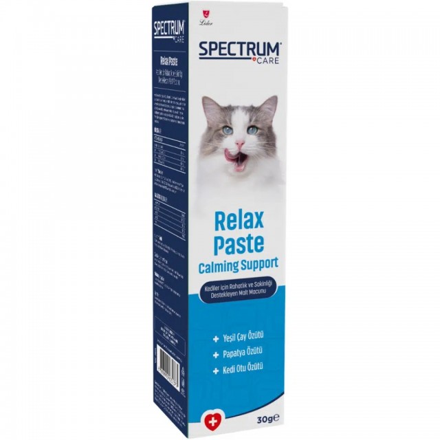 Spectrum Care Kediler için Rahatlık ve Sakinliği Destekleyen Malt Macun 30 Gr