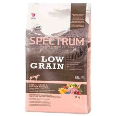 Spectrum Düşük Tahıllı Tavşanlı Hindili ve Bal Kabaklı Orta ve Büyük Irk Yetişkin Köpek Maması 12kg