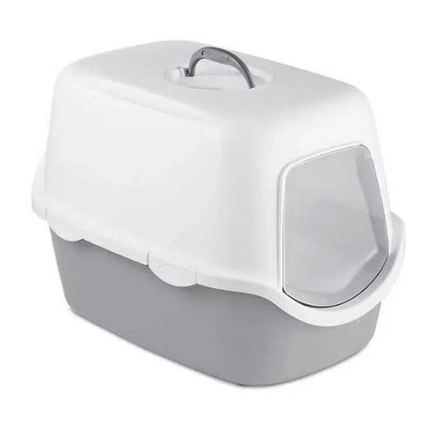 Stefanplast Cathy Kapalı Kedi Tuvalati Gri 98682