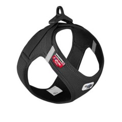Curli Vest Harness Clasp Air-Mesh Köpek Göğüs Tasması S Siyah