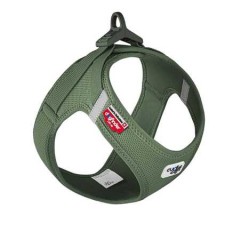 Curli Vest Harness Clasp Air-Mesh Köpek Göğüs Tasması 2XS Moss