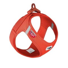 Curli Vest Harness Clasp Air-Mesh Köpek Göğüs Tasması S Turuncu