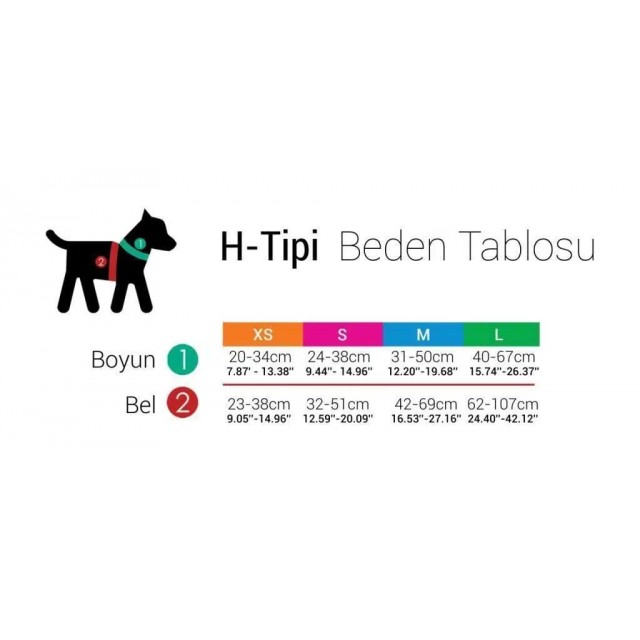 Tailpetz Pass Göğüs Tasması (X-Small)