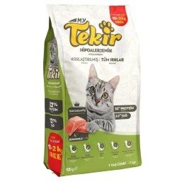 Tekir Sterilised Hipoalerjenik Somonlu Kısırlaştırılmış Kedi Maması 12 Kg
