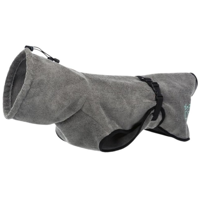 Trixie Havlu Köpek Bornozu Small 40 cm Gri