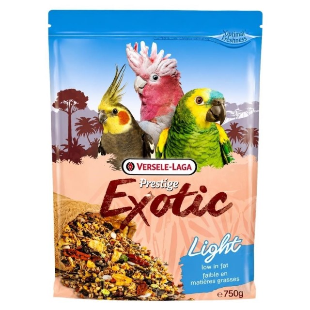 Versele-Laga Prestige Exotic Light Papağan ve Paraket Yemi 750 gr