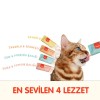 Wanpy Creamy Treat Karışık 4 Lezzetli Sıvı Kedi Ödül Maması 100x14 Gr
