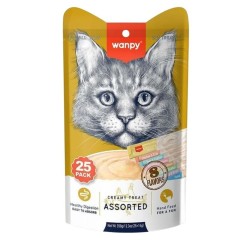 Wanpy Karışık Krema Kedi Ödülü 25x14 gr
