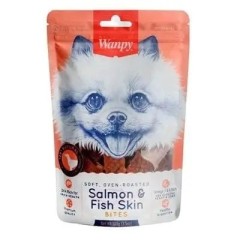 Wanpy Oven Roasted Gerçek Somon Dilimli Köpek Ödül Maması 100gr