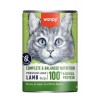 Wanpy Tahılsız %100 Gerçek Et Kuzulu Yetişkin Kedi Konservesi 375gr
