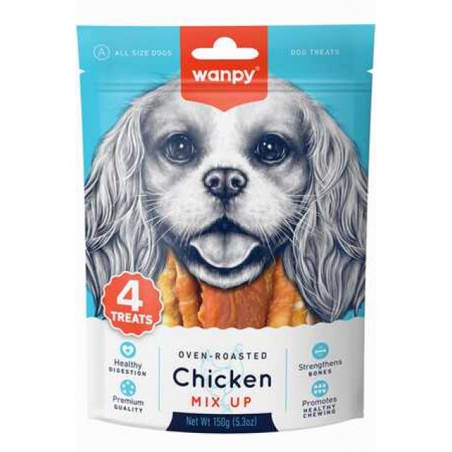 Wanpy Tavuklu Karışık Köpek Ödülü 150gr