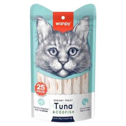 Wanpy Ton ve Morina Balıklı Krema Kedi Ödülü 25x14gr