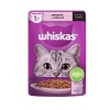 Whiskas Pouch Sos İçinde Somonlu Yetişkin Kedi Konservesi 85 gr