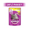 Whiskas Pouch Tavuklu Yetişkin Kedi Konserve Maması 85 gr 28 Adet