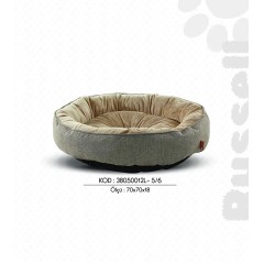 WOOLART RUSSEL L BEJ YATAK 70*70*18 CM