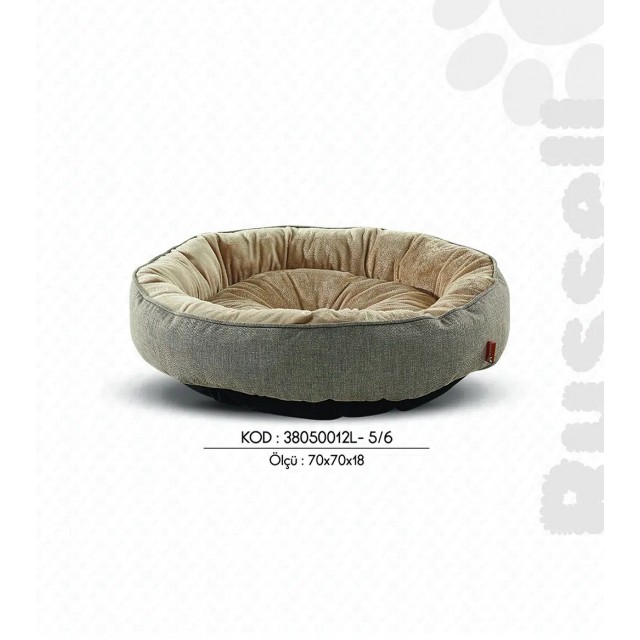 WOOLART RUSSEL L BEJ YATAK 70*70*18 CM