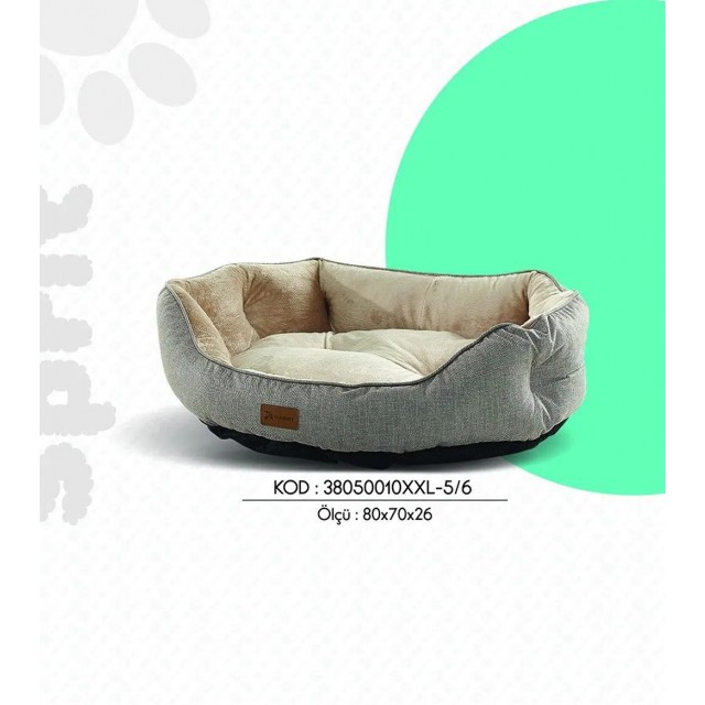 WOOLART SPIRIT XXL BEJ YATAK 70*80*26 CM