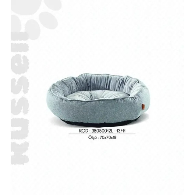 Woolart Woolart Russell L Gri Yatak 70*70*18 CM
