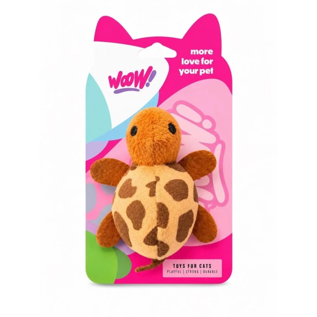 Wow Çek Bırak Caretta Kedi Oyuncağı Titreşimli