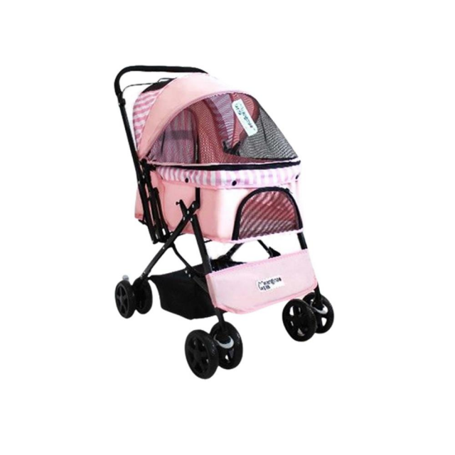 Zampa Nova Kedi ve Köpek Arabası Pembe 52x76.5x95 cm