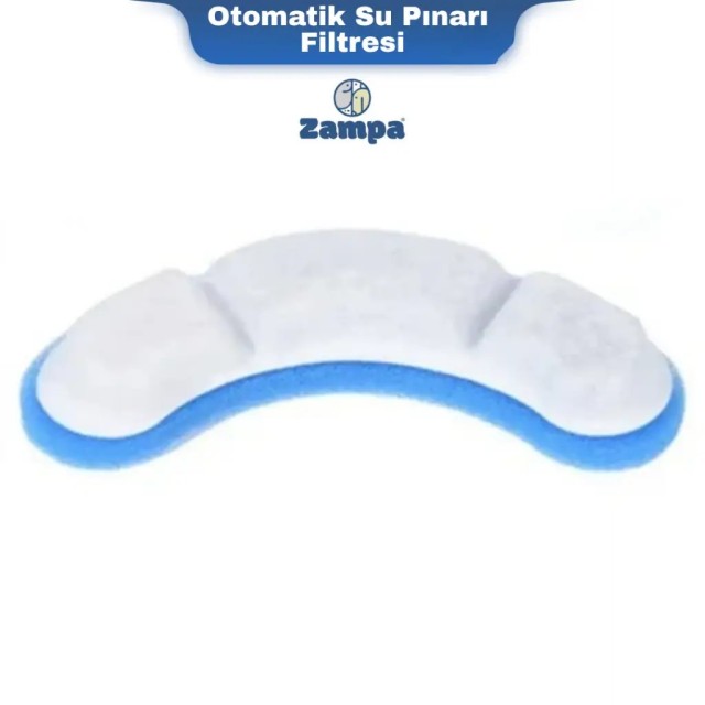 Zampa Otomatik Su Pınarı Yedek Filtresi 4 Lü Paket
