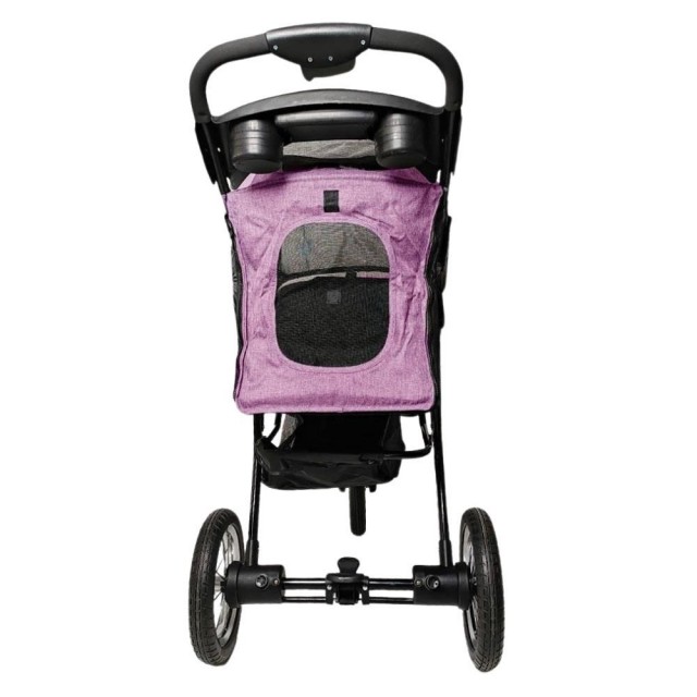 Zampa Ricciardo Kedi ve Köpek Arabası Pembe 54x104x101 cm
