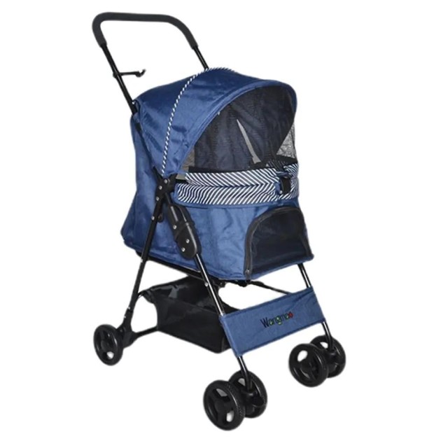 Zampa SP02XK-N Showtime Kedi ve Köpek Arabası Lacivert 42x69.5x88 cm